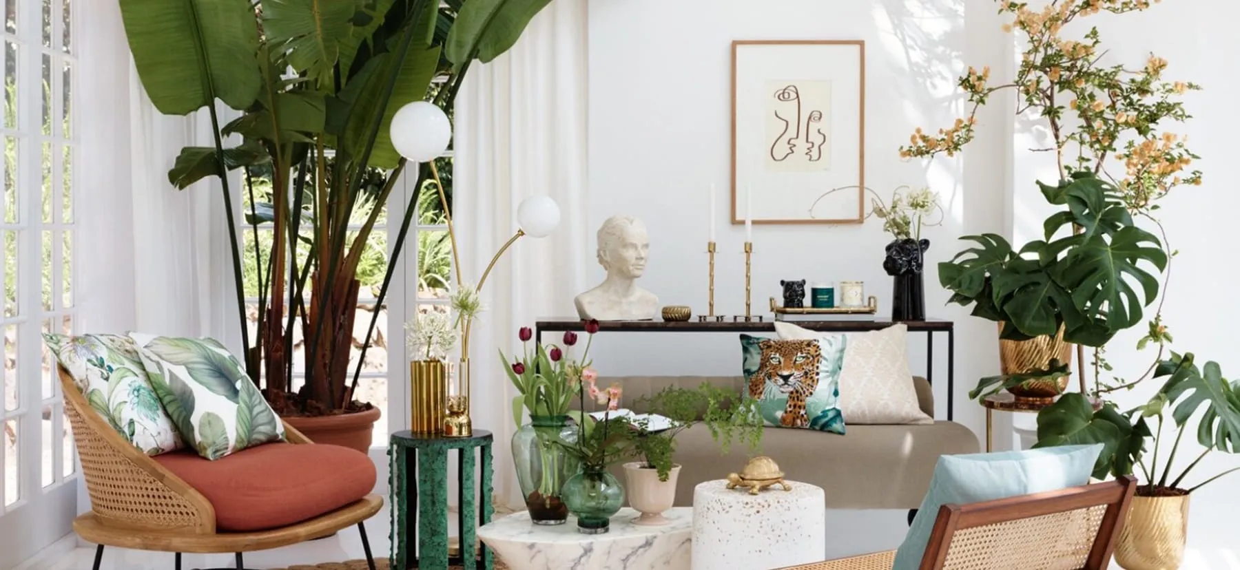 H&M Home: Greenery - H&M campaign produced by Steel Productions in Cape Town, photographed by Elsa Young