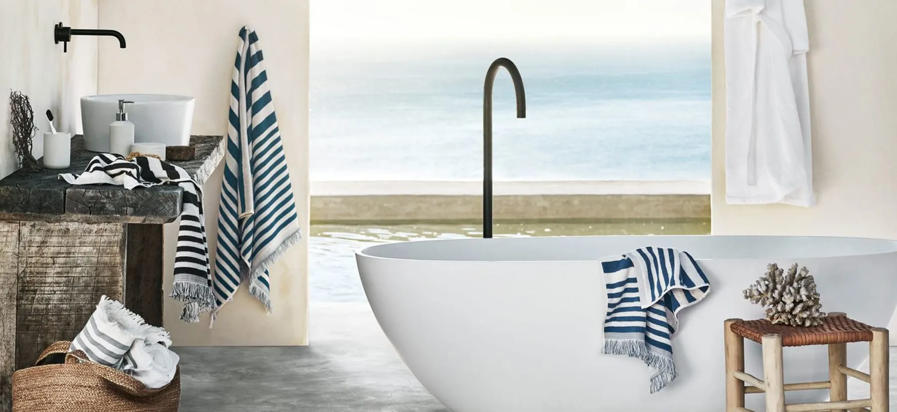 H&M Home: Blue Horizon - H&M campaign produced by Steel Productions in Cape Town, photographed by Anders Schønneman