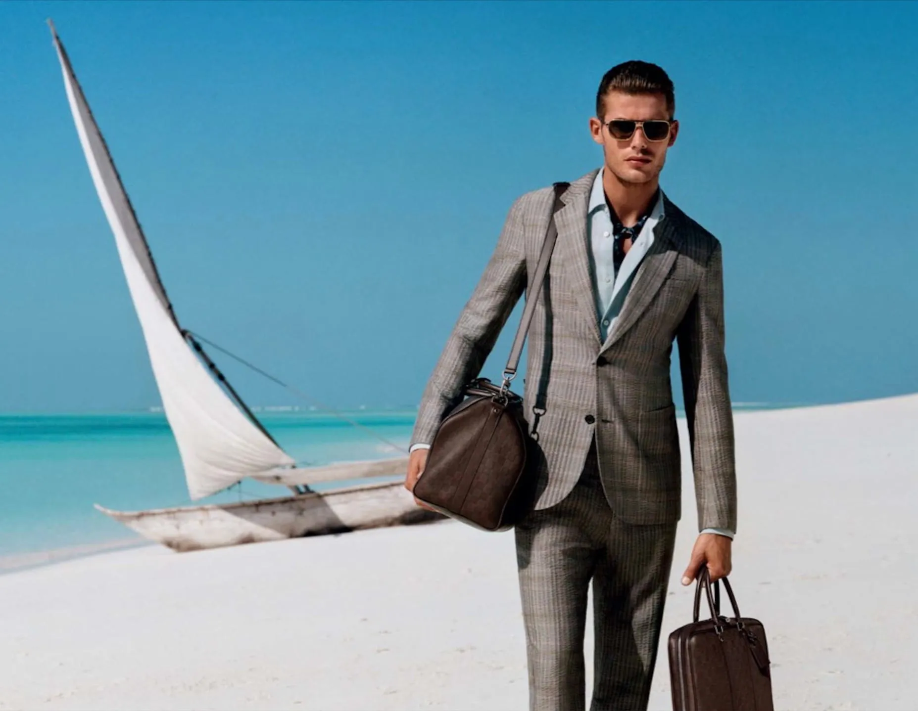Louis Vuitton Homme II - Louis Vuitton campaign produced by Steel Productions in Zanzibar, photographed by Alasdair McLellan