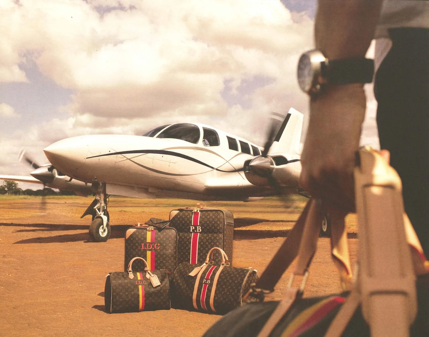Louis Vuitton Travel - Louis Vuitton campaign produced by Steel Productions in North West Province, photographed by Carter Smith