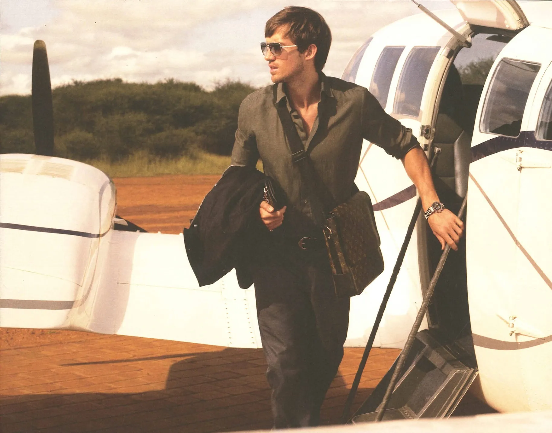 Louis Vuitton Travel - Louis Vuitton campaign produced by Steel Productions in North West Province, photographed by Carter Smith