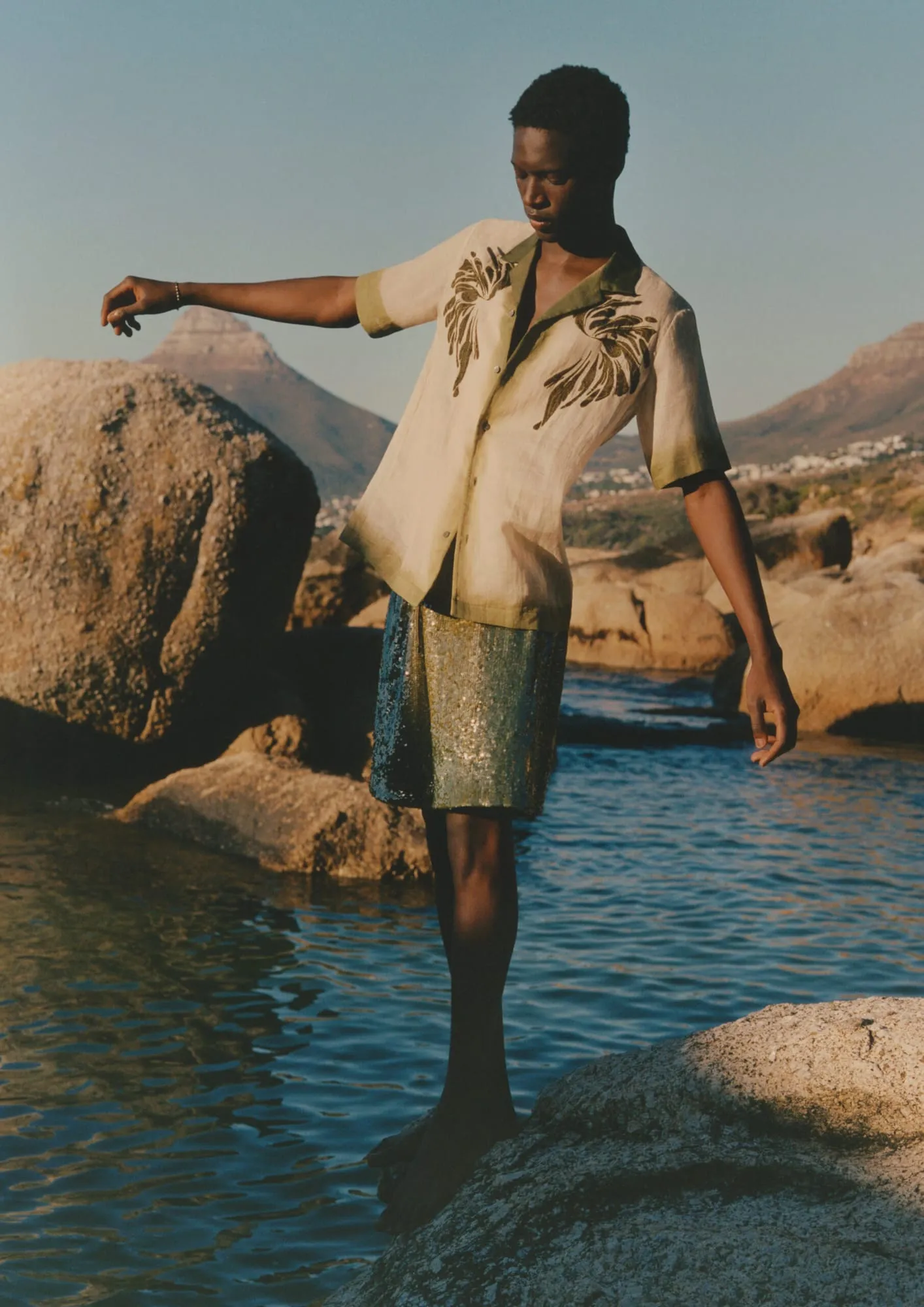 Mr Porter SS25 - Mr Porter campaign produced by Steel Productions in Cape Town, photographed by Quentin De Briey