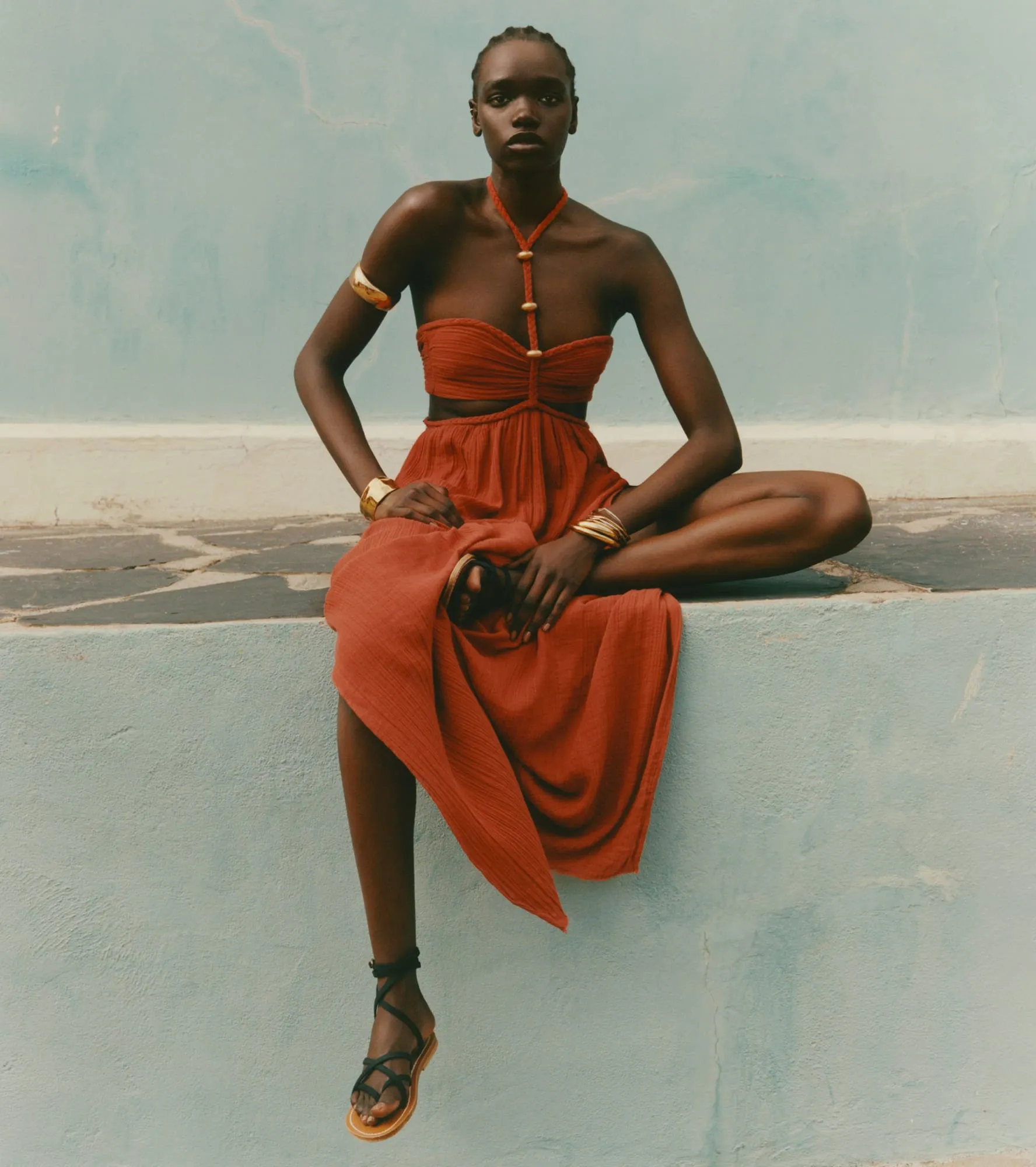 Net-a-Porter SS25 - Net-a-Porter campaign produced by Steel Productions in Cape Town, photographed by Quentin De Briey
