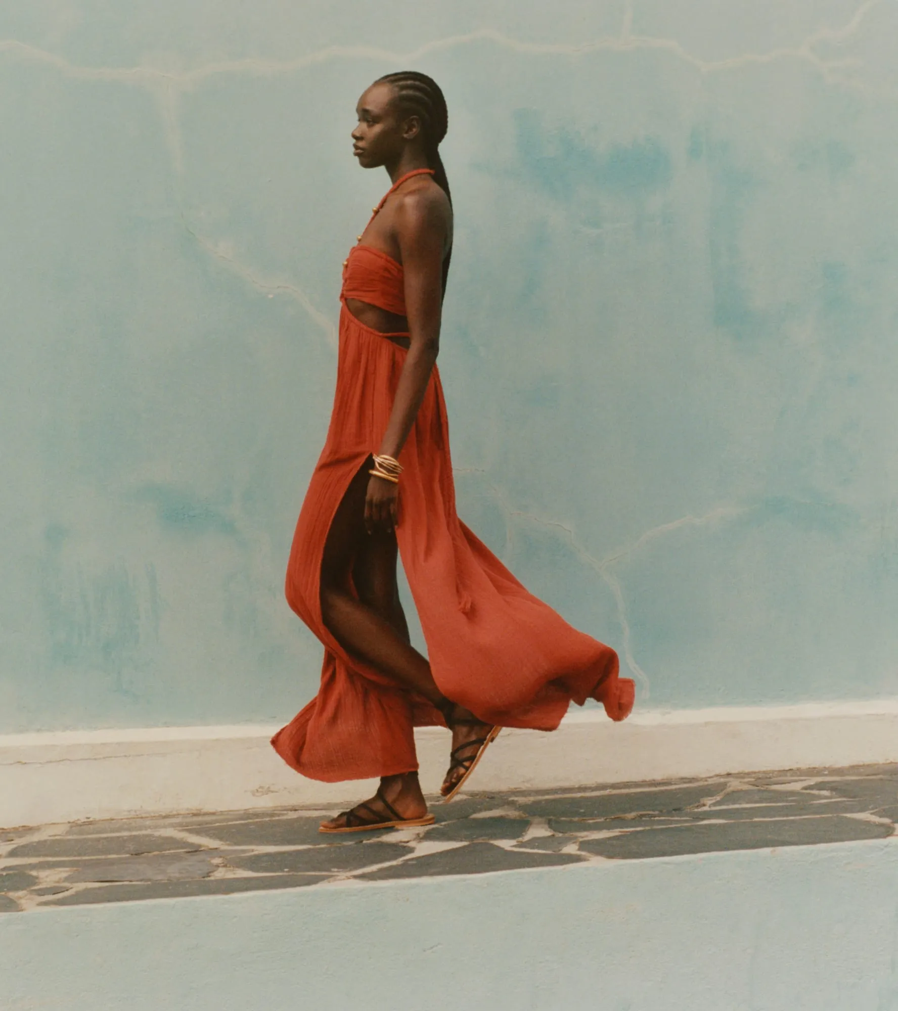 Net-a-Porter SS25 - Net-a-Porter campaign produced by Steel Productions in Cape Town, photographed by Quentin De Briey