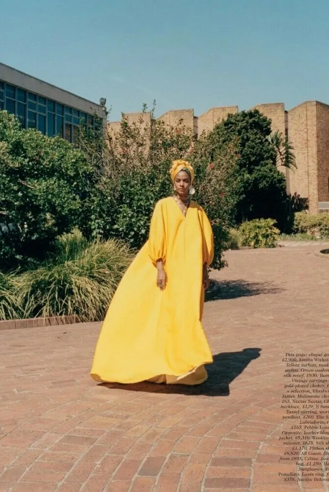 British Vogue - Vogue campaign produced by Steel Productions in Cape Town, photographed by Venetia Scott