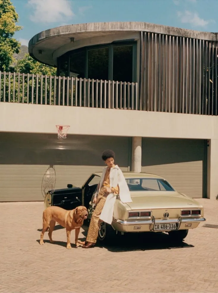 British Vogue - Vogue campaign produced by Steel Productions in Cape Town, photographed by Venetia Scott