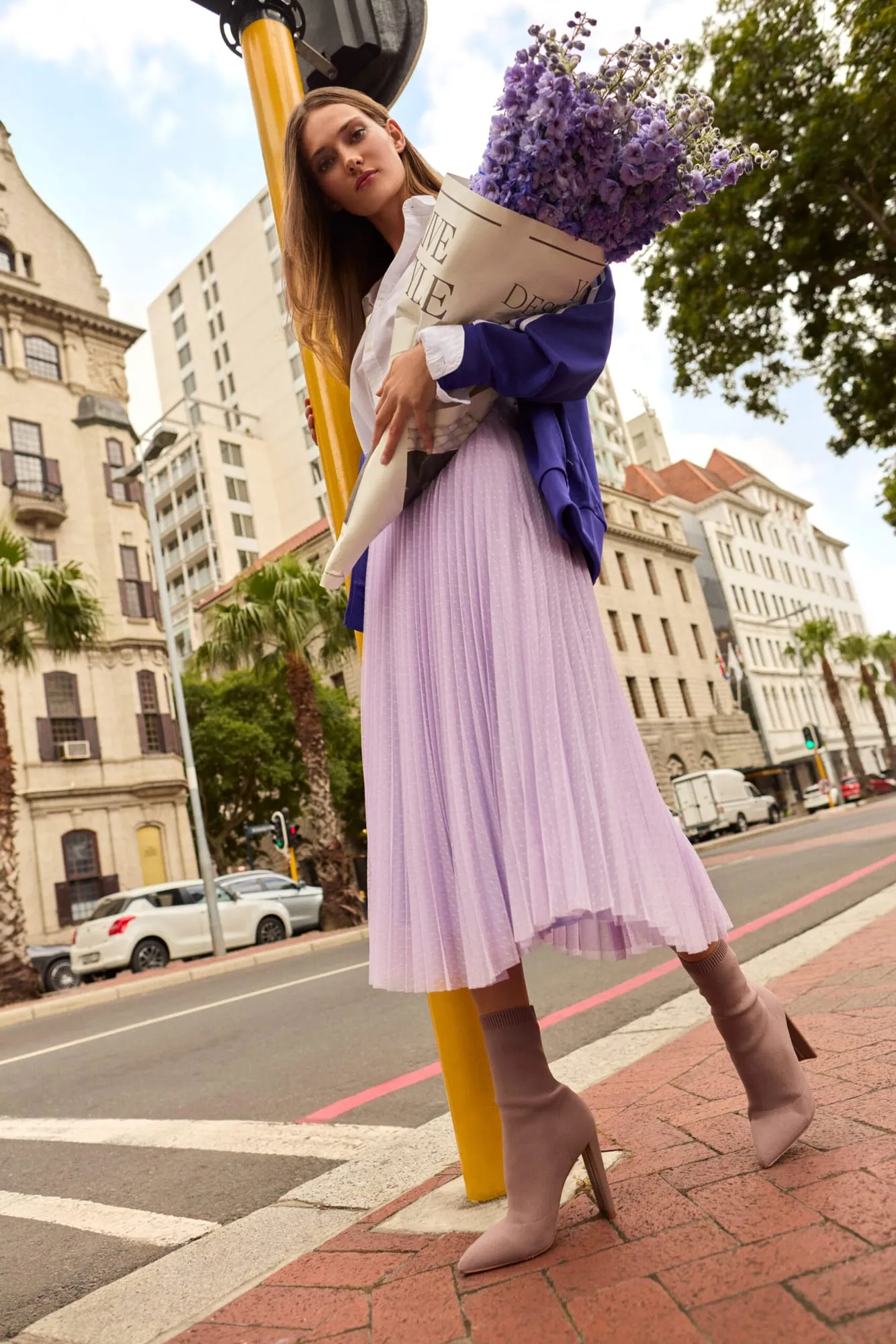 Via Outlets SS25 - Via Outlets campaign produced by Steel Productions in Cape Town, photographed by Chloe Mallett & Ricardo Simal