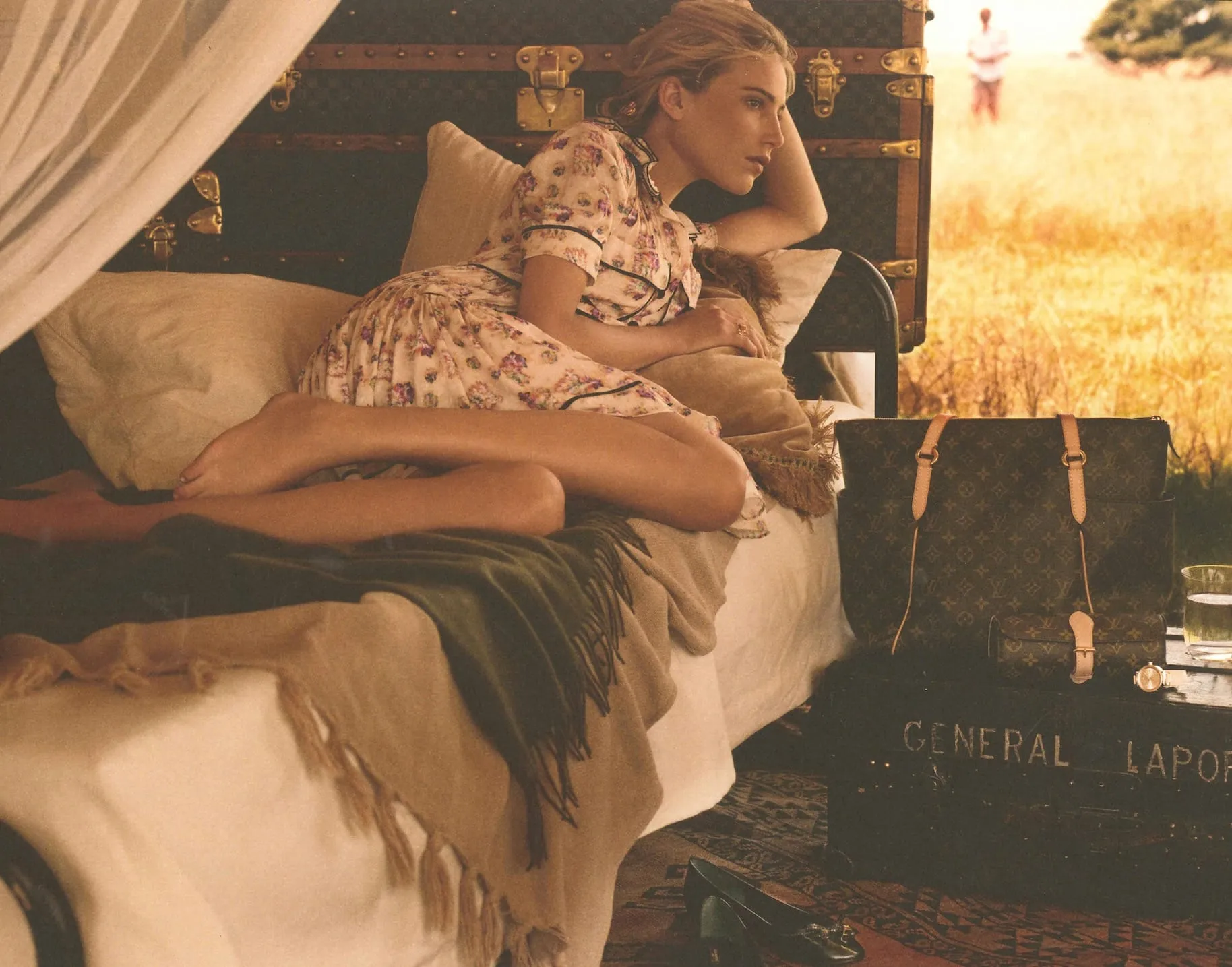 Louis Vuitton Travel - Louis Vuitton campaign produced by Steel Productions in North West Province, photographed by Carter Smith