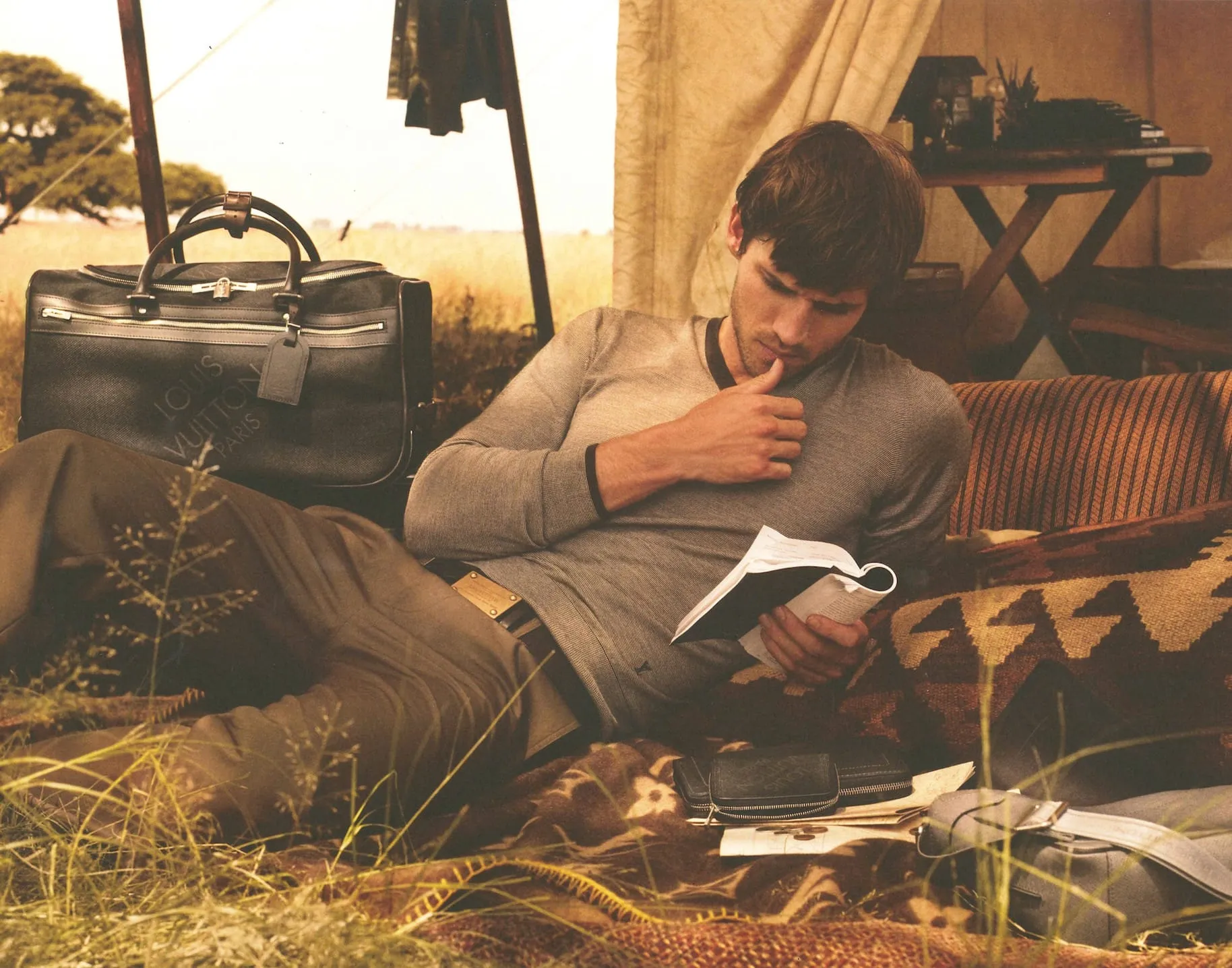 Louis Vuitton Travel - Louis Vuitton campaign produced by Steel Productions in North West Province, photographed by Carter Smith