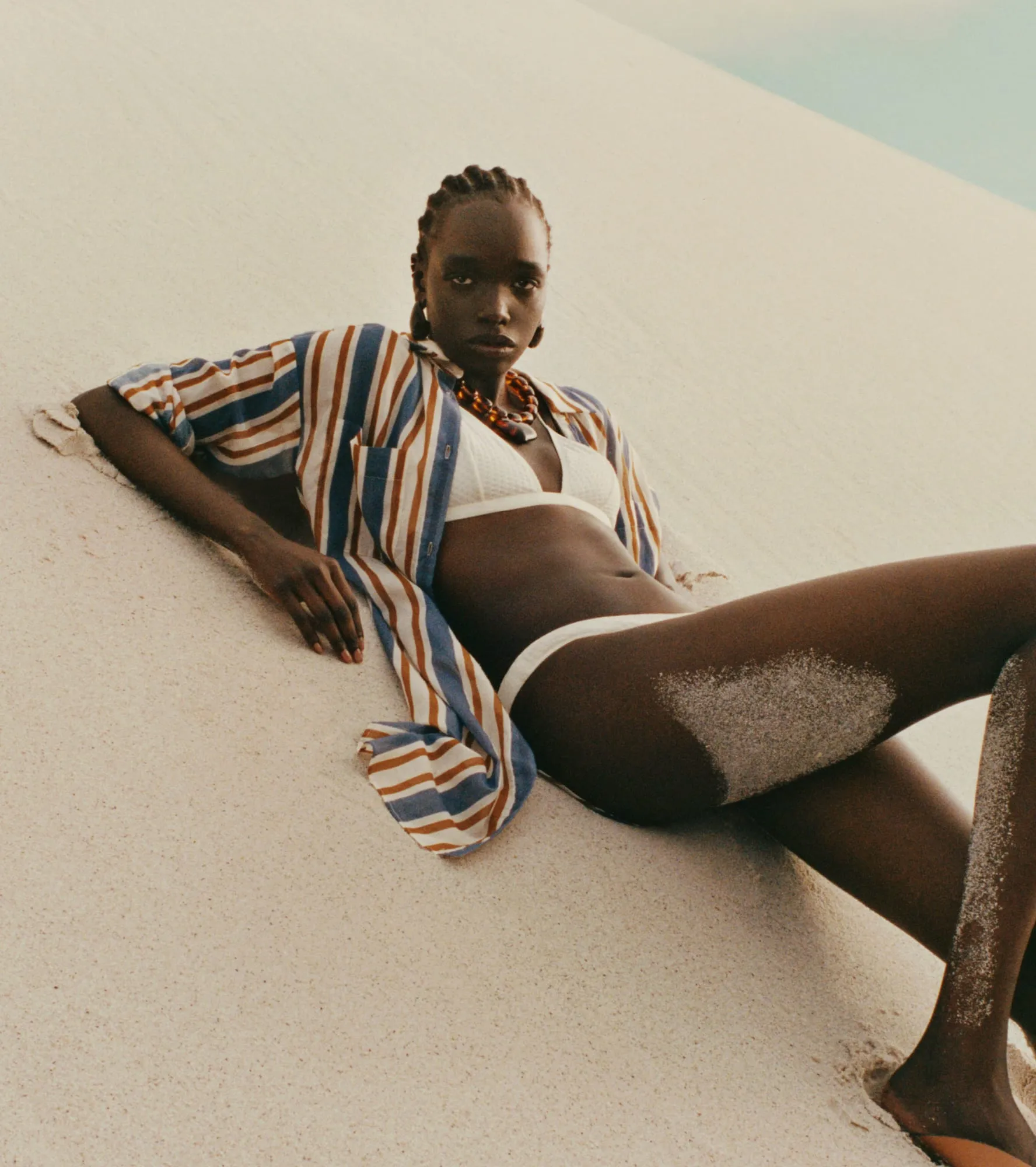 Net-a-Porter SS25 - Net-a-Porter campaign produced by Steel Productions in Cape Town, photographed by Quentin De Briey