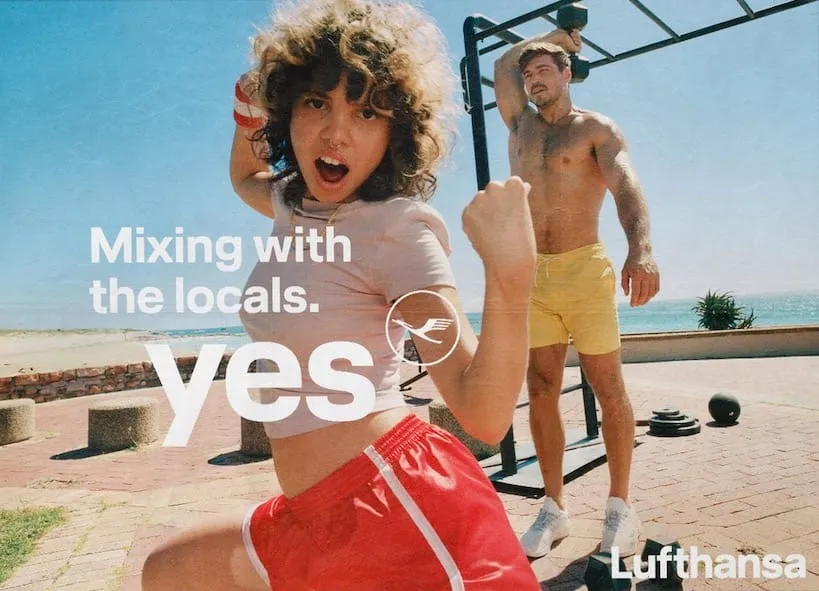 Lufthansa 2024 - Lufthansa campaign produced by Steel Productions in Cape Town, photographed by Tom Craig