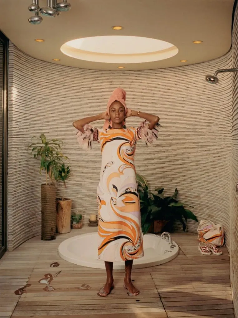 British Vogue - Vogue campaign produced by Steel Productions in Cape Town, photographed by Venetia Scott
