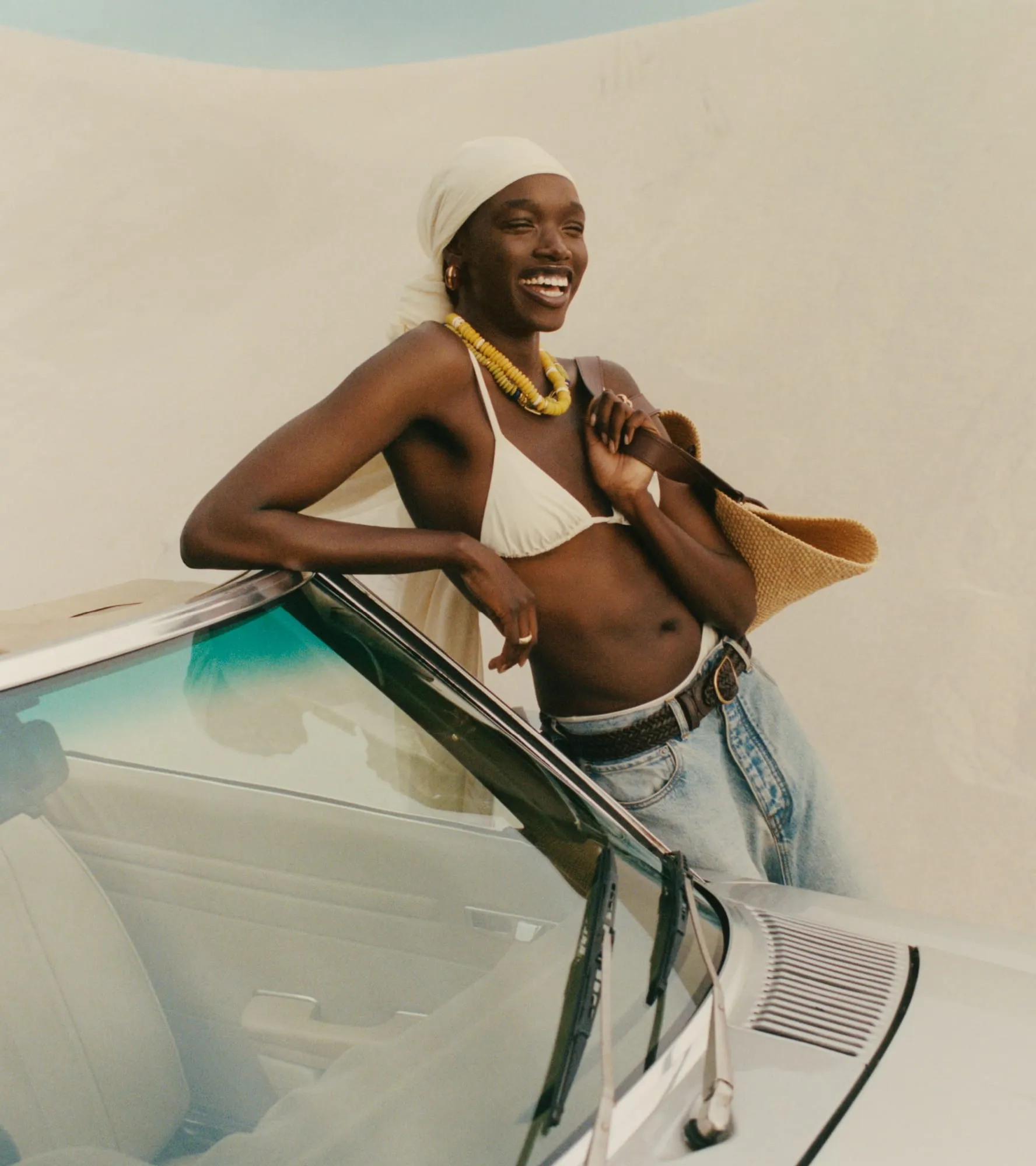 Net-a-Porter SS25 - Net-a-Porter campaign produced by Steel Productions in Cape Town, photographed by Quentin De Briey