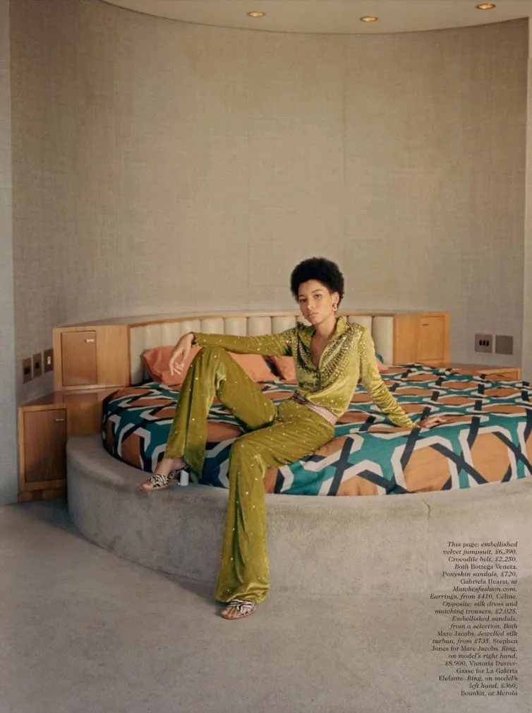 British Vogue - Vogue campaign produced by Steel Productions in Cape Town, photographed by Venetia Scott