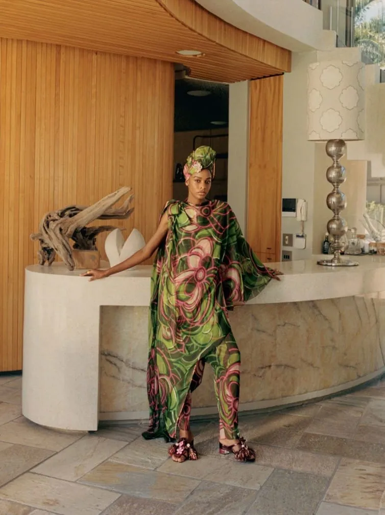 British Vogue - Vogue campaign produced by Steel Productions in Cape Town, photographed by Venetia Scott