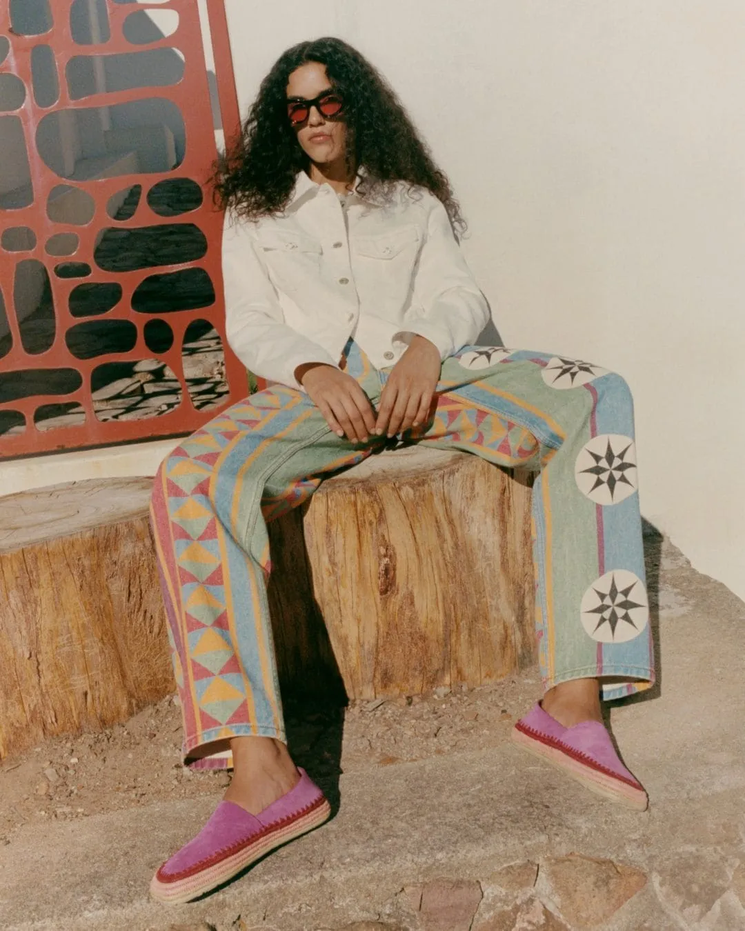 Net-a-Porter SS25 - Net-a-Porter campaign produced by Steel Productions in Cape Town, photographed by Quentin De Briey