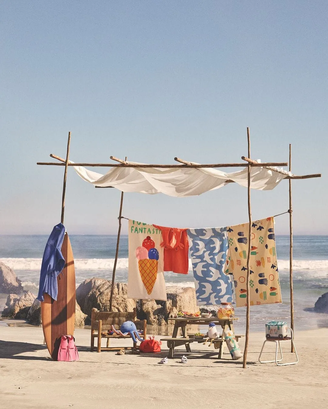 H&M Home: Summer 2023 - H&M campaign produced by Steel Productions in Cape Town, photographed by Anders Schonnemann